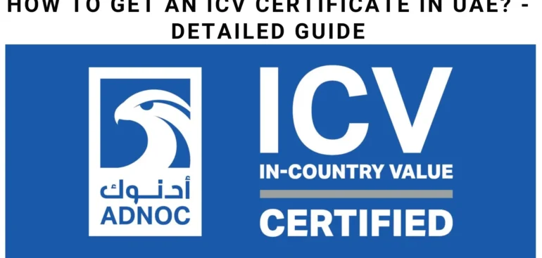 ICV Certificate in UAE