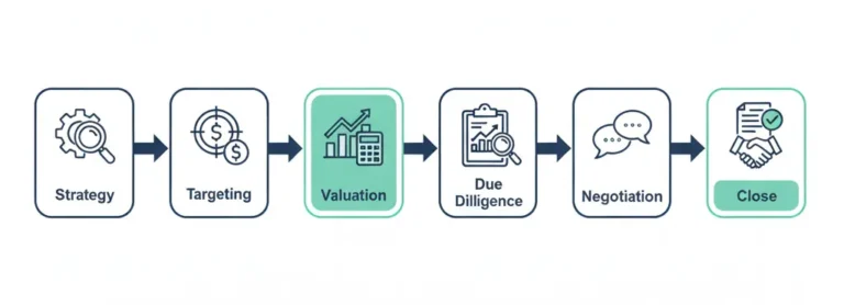 M&A Advisory Services in Dubai infographics